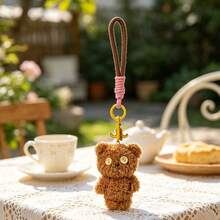 Miniso 1pc Bob & Tim Series Tim Pendant, Cute Cartoon Pattern, Lightweight Fashionable Versatile, Suitable For Daily Wear And Decoration, Perfect Gift For Students, Office Workers And Friends - Multicolor - View 12