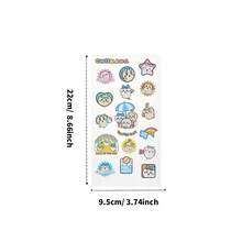 Miniso 千川系列夏季转印贴纸 B款&A款，高清转印工艺，防水宠物材质，DIY贴纸，桌面装饰动漫周边（1张） - 彩色 - 查看 10