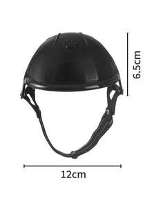 1pc Pink Pet Helmet, Suitable For Dogs And Cats, Motorcycle Style Outdoor Sports Pet Headwear Accessory - Multicolor - View 10
