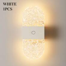 Crystal Motion Sensor Wall Light LED Magnetic Wall Light 1200mAh Battery Powered Night Light Easy Installation Adjustable Color Temperature And Brightness Suitable For Hallway Bathroom Bedroom Stairs Home Decor Living Room Decor - Hills Are Multicolored - View 17