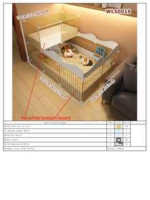 Lồng thú cưng nhỏ lắp ghép, lồng tự lắp ráp trong nhà cho chuột lang và chuột hamster, không gian rộng rãi. - nối - Xem 13