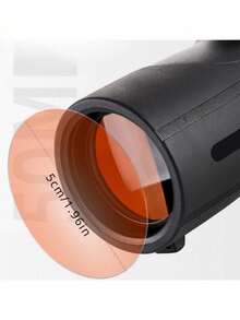 Ống nhòm một mắt độ phân giải cao 12x50 với lăng kính truyền dẫn cao Bak4, tầm nhìn ban đêm rõ nét trong điều kiện ánh sáng yếu, lý tưởng cho việc quan sát chim, đi bộ đường dài, ngắm sao, du lịch và quan sát động vật hoang dã. - màu đen - Xem 5