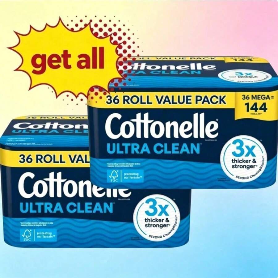 Buy One Get One Free,Ultra Clean Toilet Paper-Just One Wipe Is Enough To Remove More Stains. It Can Remove Up To 100% Of Residues And Odors. It Is Suitable For Outdoor Use, Travel And Various Other Purposes. - 1 - Xem 1