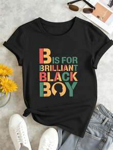 Women T-Shirts - Black - View 2