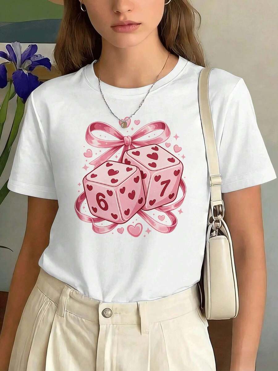 Women T-Shirts - White - View 1