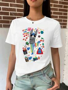 Women T-Shirts - White - View 2