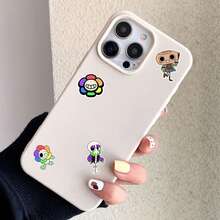 55 piezas Pegatinas de dibujos animados del mundo dandy, pegatinas decorativas creativas y lindas para teléfono, adecuadas para niños y niñas - Multicolor - Ver 5
