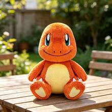 Miniso Pokémon Pikachu/Rowlet/Charmander/Piplup Cheerful Doll,Embroidery Details & Smooth Edges, Lightweight & Portable, Great For Daily Companion, Travel & Surprise Gift Giving(1 PC) - Multicolor - View 3