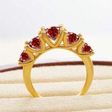 1 chiếc nhẫn bạc S925 đính đá Moissanite tròn 3.6ct, trang sức nhẫn đính hôn/cưới cho nữ, đeo hàng ngày, kèm hộp quà. - A 3.6CT - Xem 23