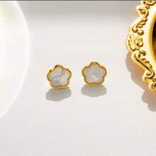 不锈钢五花耳环手链项链 - 花 - 查看 14