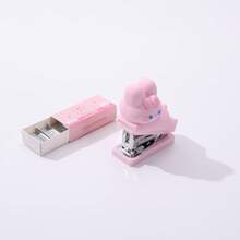Mini Cartoon Hamster, Bear, Rabbit And Duck Shaped Stapler Set, 400pcs 24/6 Staples, Portable Binding Tool, Office & School Supplies, Back To School Stationery - Sets - View 18