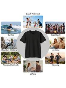 Women T-Shirts - Black - View 3