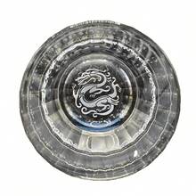 Elegante y lujoso cristal - Vidrio premium con escultura 3D interior artesanal que preserva la salud - transparente - Ver 3