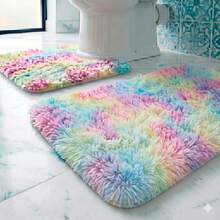 3-Piece Set Of High Pile Bath Mat. - 彩色 - 查看 2