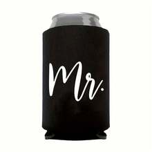 Set de 2 cubiertas para latas, decoraciones de boda, despedida de soltera, fiesta en la playa/al aire libre, decoraciones para celebración de la novia - Ver 6
