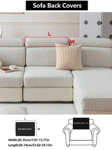 1 tấm bọc ghế sofa co giãn, chống trượt, phủ toàn bộ bề mặt ghế, phù hợp cho mọi mùa, bọc ghế sofa bằng vải, có thể giặt máy, chống bụi, thân thiện với thú cưng, trang trí cho phòng ngủ, văn phòng, phòng khách, phù hợp với ghế sofa 1-4 chỗ và ghế sofa hình chữ L. - Màu Xám nhạt - Xem 18