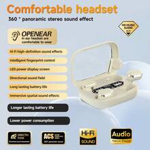 NEW SENYANG NEUE Senyang-2026 Neue kabellose Ohrhörer HiFi HD-Sound LED-Anzeige Ladecase Leicht Komfortabel In-Ear ENC Dolby Sound HD-Anrufe TWS Paare Bluetooth 6.0 Kopfhörer für iPhone für Android als Geschenk - Übersicht 12