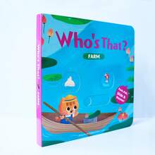 Bộ sách tương tác về cơ chế dành cho trẻ em, có trang lật, tab kéo, trang trượt, trang 3D, sách hoạt động giáo dục sớm. - Sách lật 3D dành cho trẻ em - Xem 15