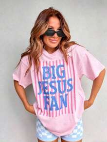Women T-Shirts - Pink - View 1