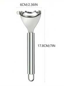 1 cái dụng cụ bóc vỏ bắp bằng thép không gỉ, dụng cụ tách lõi bắp với tay cầm thoải mái, dụng cụ nhà bếp - Dụng cụ bào ngô bằng thép không gỉ màu bạc - Xem 3