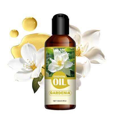 100毫升/30毫升/5毫升多规格栀子花精油，植物萃取栀子花油，持久淡雅的香气，适用于面部、头发、肌肤、身体及香薰疗法。可搭配香薰机使用，也可用于按摩和日常护理。便携瓶身设计，适合居家、办公、车载、旅行使用。是节日送礼的理想之选。