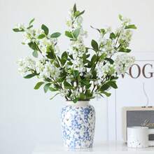 1PC Artificial Thousand Mile Fragrance Bouquet, Suitable For Home Decoration, Weddings, Bridal Bouquet Decoration, Valentine's Day, Gifts, Birthdays, Graduation Ceremonies - White - View 9