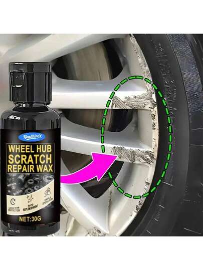 KineShineX Car Scratch Repair Agent: Restores Paint Scratches And Stains | Car Polish & Refurbishing Fluid | Scratch & Scuff Remover | Essential Car Maintenance Tool Kit | Make Your Beloved Car Look Brand New | Car Accessories | Holiday Gift