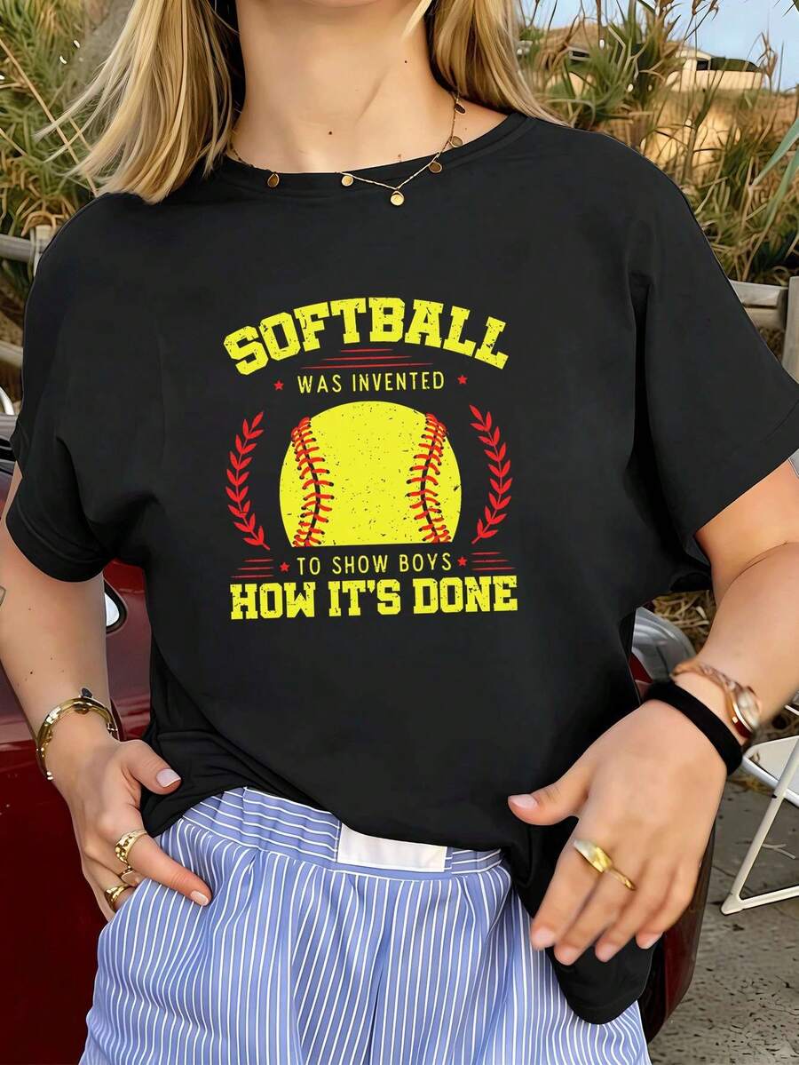 Women T-Shirts - Black - View 1