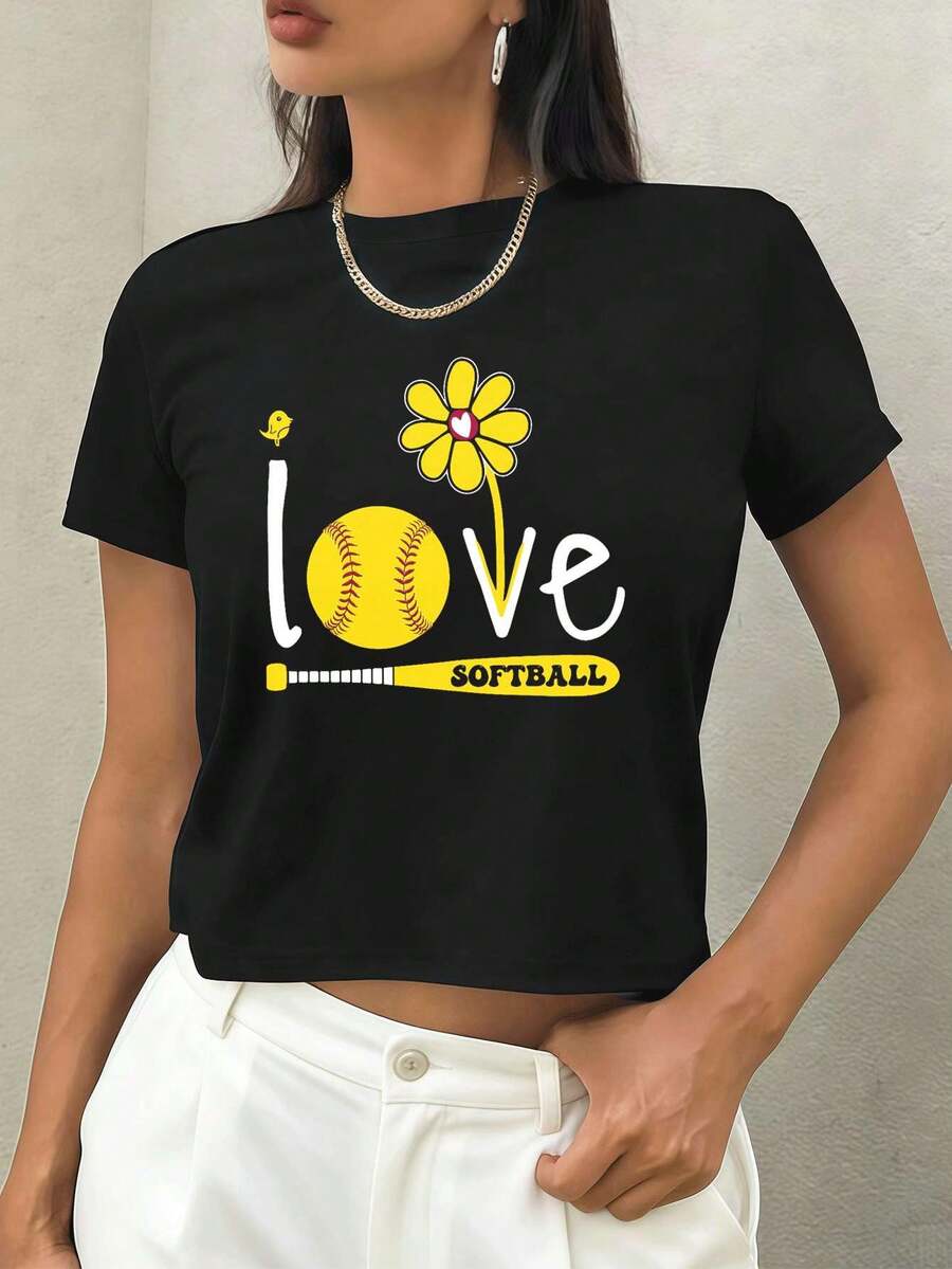 Women T-Shirts - Black - View 1