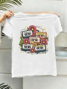Women T-Shirts - White - View 2