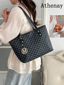 Nuova Borsa a Tracolla Versatile di Alta Qualità e Ampia Capacità, Adatta per Lavoro e Tempo Libero - nero - Visualizzare 2