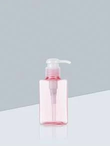 1/12個 100ml 壓頭式迷你旅行分裝瓶 塑膠方形乳液分裝容器 洗面乳洗沐用品空瓶 - 多色 - 查看 12