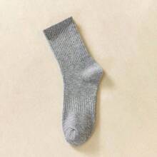 12/10/6/4/2/1 Pares de Meias Esportivas Confortáveis Unissex, Adequadas para Exercícios, Treinamento, Uso Casual e Empresarial, Absorção de Umidade, Resistente a Odores, Macias e Leves, Adequadas para Primavera, Verão, Outono e Inverno - Multicolorido - Visão 3