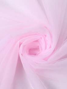 28pcs/4 Sets Pink Wedding Tulle Curtains, Hanging Sheer Curtains, Wedding Curtain Voile, Party Backdrop Decor, Stage Decor Tulle (With Clips), Wedding Accessories, Bridal Shower Party, Birthday Bridal Shower Photo Booth Photo Background, Perfect For Wedding, Birthday, Engagement And More Indoor/Outdoor Events - Pink - View 8