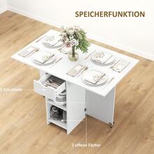 Dining Tables - White - View 5