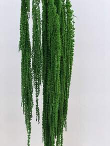 1/2/3/4/5件人造紫藤垂吊花，水滴形串掛植物，婚禮絲綢人造莧花，酒紅色婚禮花，瀑布婚禮花束，適用於婚禮背景裝飾、酒店裝飾、DIY花藝材料、花瓶填充、牆面裝飾、母親節、生日、派對、禮物等 - 墨綠色 - 查看 9