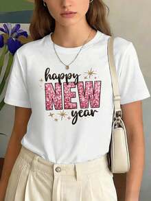 Dam-T-shirts - Vitt - Visa 1