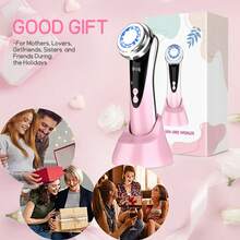 Professional Facial Massager - Anti-Aging & Skin-Firming Device. Features 4 Modes, 3 Intensity Levels, And USB-Rechargeable Ionic Infusion Technology. Utilizes Thermal Therapy To Lift And Contour, Effectively Diminishing Wrinkles And Dark Circles. - Multicolor - View 11