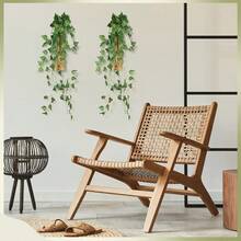 1 قطعة/2 قطعة مزهرية خشبية عتيقة للحائط، حاوية نباتات داخلية للحائط، حامل مزهرية للزهور المجففة معلقة، ديكور حائط منزلي ريفي حديث، مناسبة للنباتات الداخلية، مزهرية معلقة لغرفة المعيشة، ديكور حائط الحمام - لون مشمشي - مشاهدة 3