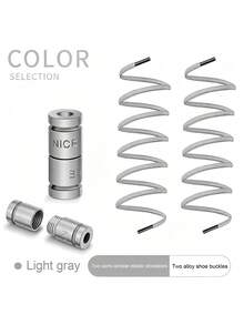 1 đôi dây giày co giãn 100cm, không cần thắt nút, thích hợp cho giày thể thao, giày bóng rổ, giày tennis và các phụ kiện thể thao ngoài trời khác, mùa hè. - Nhiều màu - Xem 11