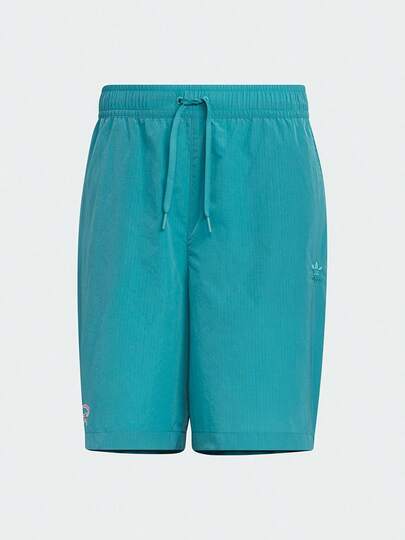 Adidas 男士轻便舒适休闲运动直筒短裤 IW6313，夏季