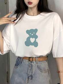 Women T-Shirts - White - View 1