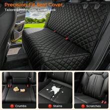Dog Car Seat Cover For Back Seat - Waterproof Car Seat Protector For Child Carseat & Pets, Nonslip Car Seat Covers For Cars, SUVs & Small Trucks - Black - View 3