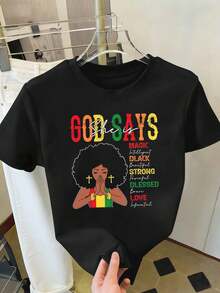 Women T-Shirts - Black - View 2
