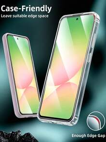 Android Phone Film Phone Screen Protector 2pcs Ultra Soft Non-Damaging Screen Protector, Rounded Edges, High-Grade Hydrogel Film, Physical Structure Enhances Scratch & Abrasion Resistance, Daily Use Friction & Impact Won't Easily Damage Film. High-Clarity High-Transparency Optical Base Material, Excellent Light Transmittance, Clear & Distortion-Free Screen Display, Smooth & Comfortable Touch Feel, Fast & Precise Touch Response. - Clear - View 6