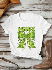 Dam-T-shirts - Vitt - Visa 1