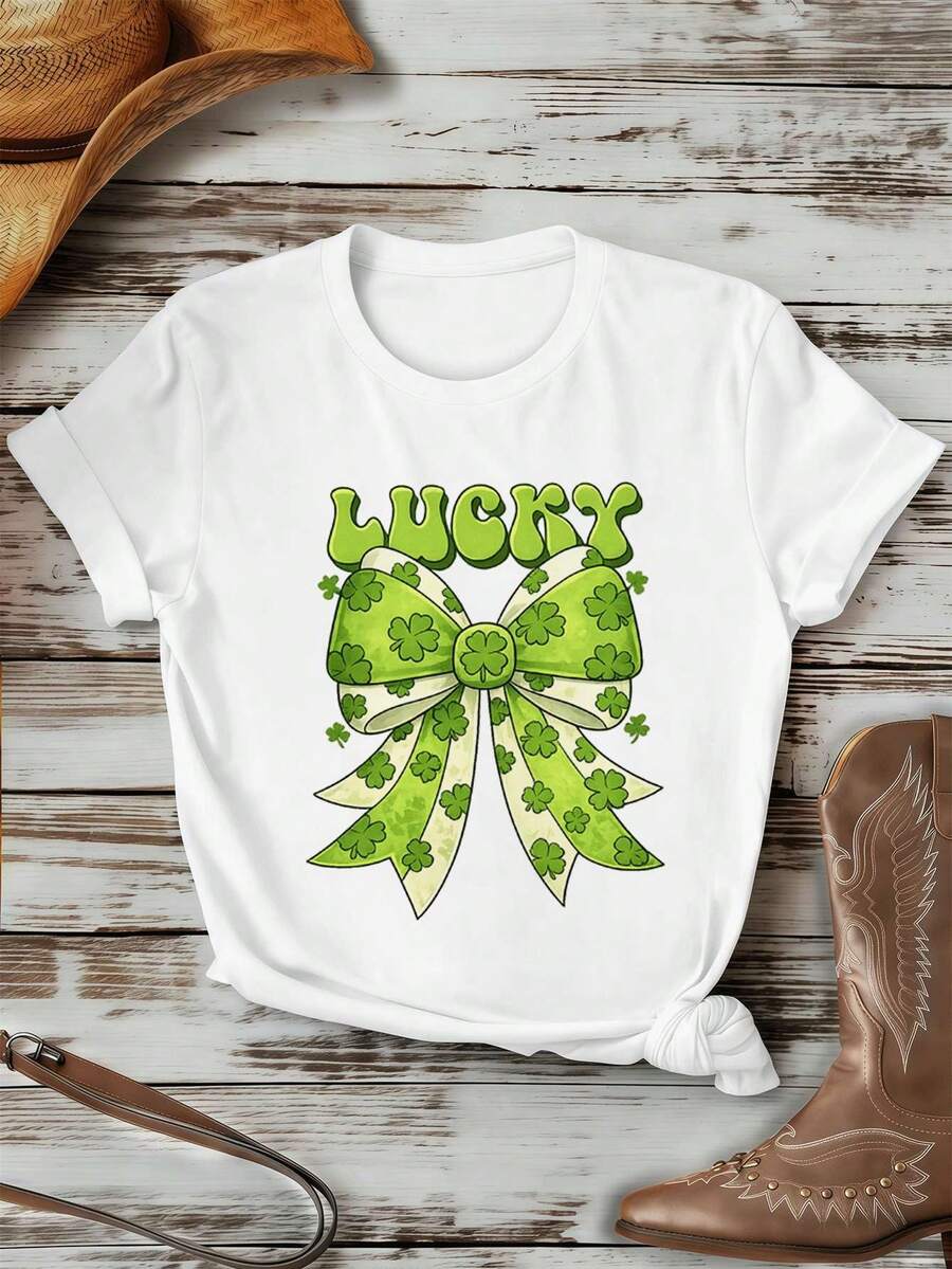 Dam-T-shirts - Vitt - Visa 1