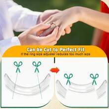 Ring Adjuster, Suitable For Loose Rings, Invisible Ring Sizer Adjuster, Ring Pad Tightener, Can Make Rings Smaller - Regulator - View 6