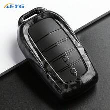 Ốp chìa khóa xe hơi bằng nhựa ABS kiểu sợi carbon cho CHR, Hilux, Fortuner, Land Cruiser 200, Camry, Corolla, Crown, RAV4 & Highlander - A - Xem 11