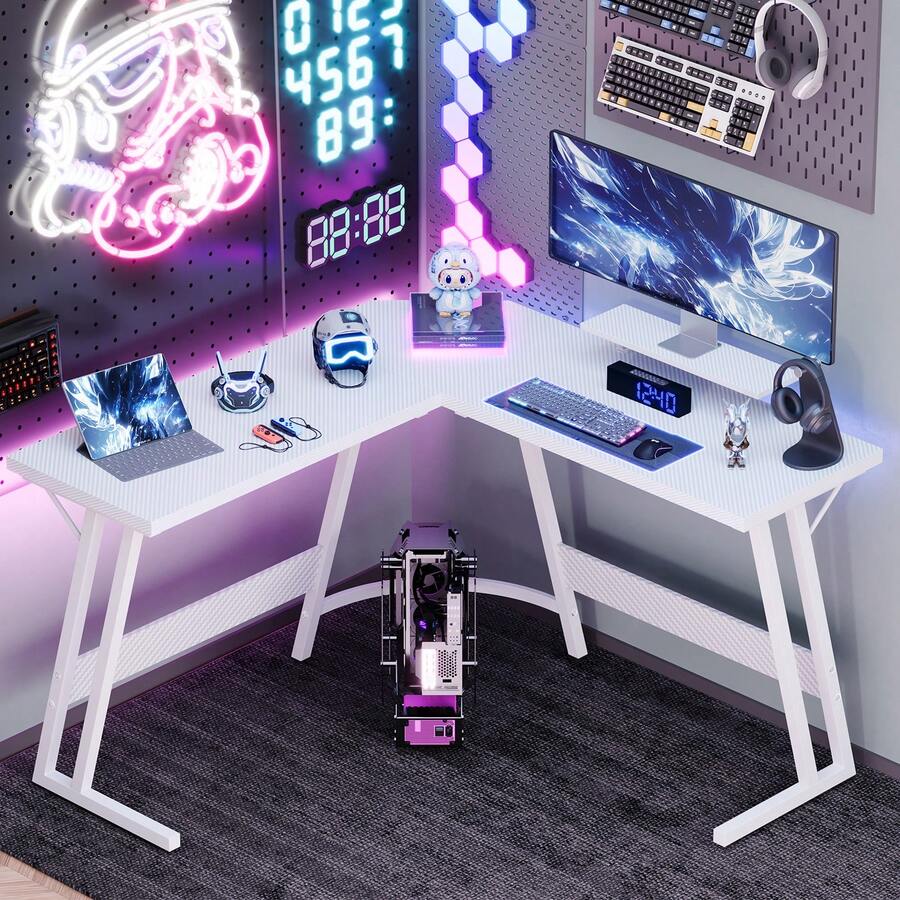 Skrivbord och arbetsstationer - Vitt - Visa 1